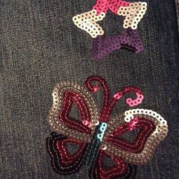 The Children's Place Denim Skirt with sequin embroidery - Picture 3 of 4